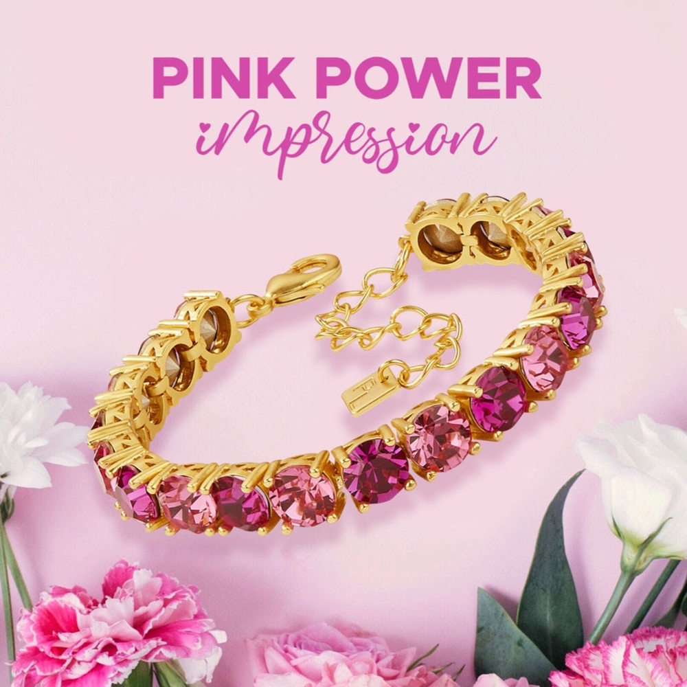 Park Lane PINK POWER Impression Bracelet